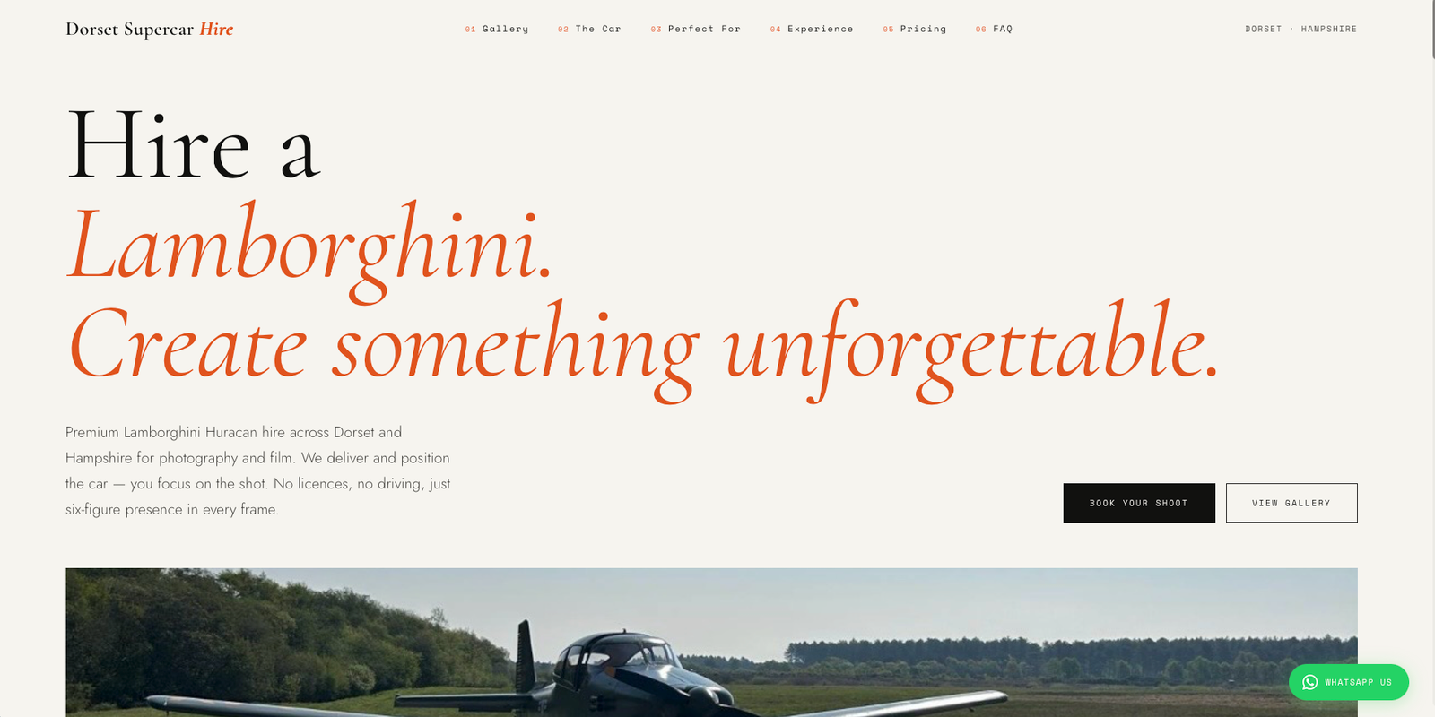 Dorset Supercar Hire